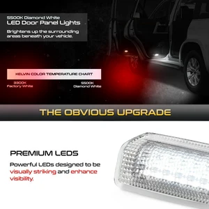 LED -Tür mit freundlicher Genehmigung von Lichtern für Toyota GT86 Corolla Camry Prius Tundra Highlander 4 Land Cruiser Sienna Avalon Sequoia Venka 10 Hauptverkäufe Sequoia LED - №10
