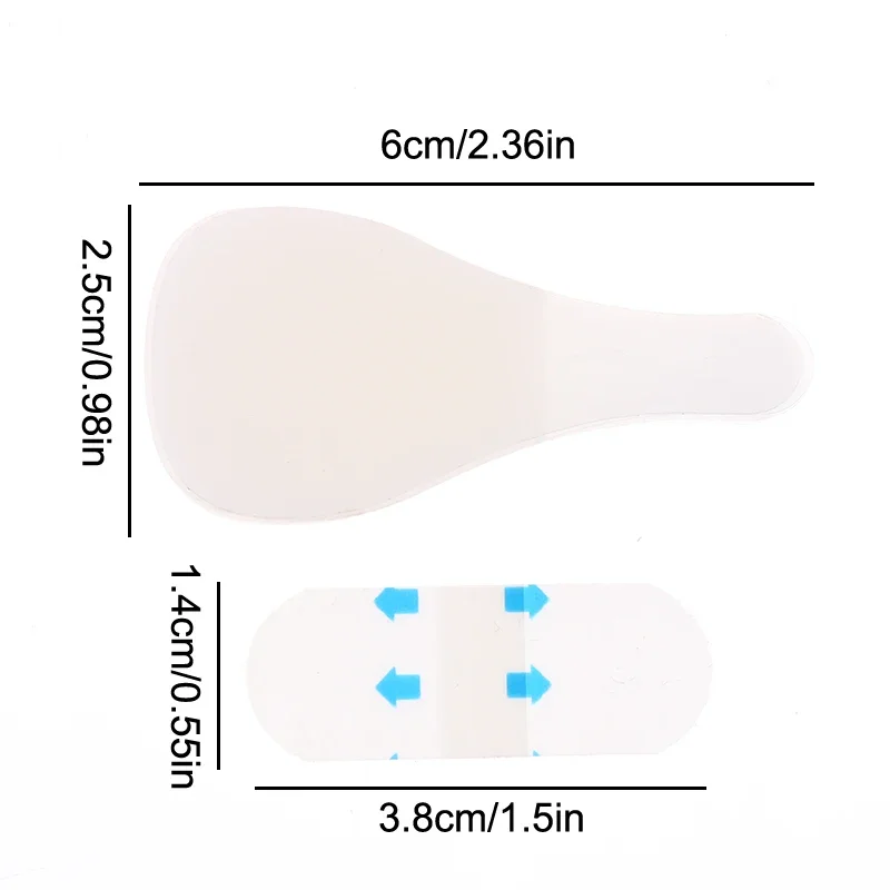 160 pçs/set pescoço elevador fita, pescoço fita de levantamento invisível rosto fita face lift fita invisível em forma de v instantâneo rosto ta
