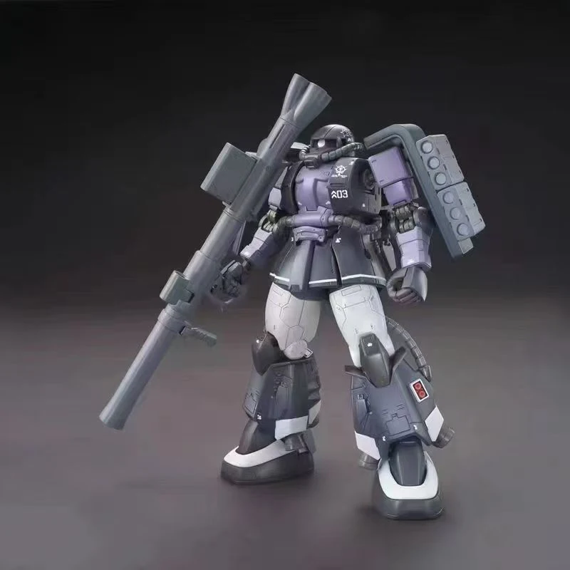 Em estoque hg 1/144 MS-06Ck zaku metade canhão modelo de montagem de alta qualidade figura de ação modelo presente brinquedo coleção para crianças