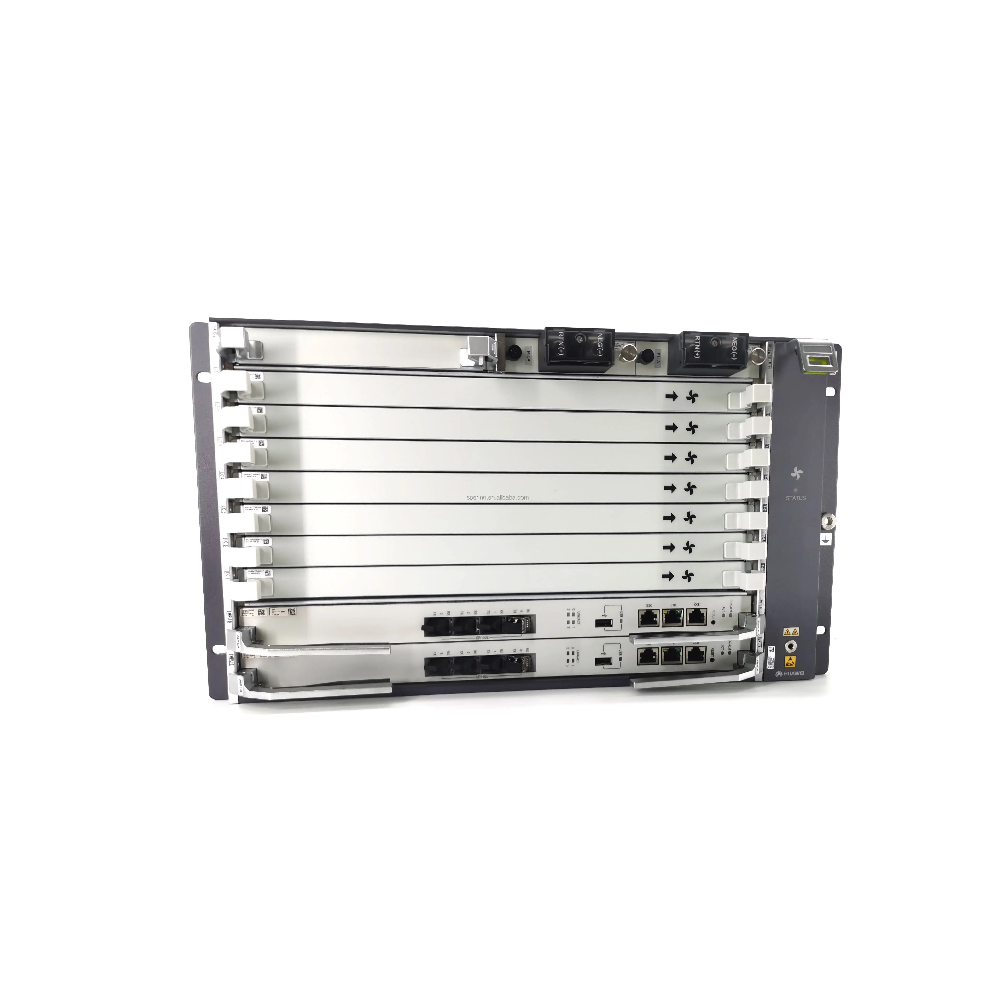 Snelle Levering Netwerk Gpon 10G Olt Ma5800-X7 Optische Lijn Terminal, Gphf Gpls Gpsf Gpufcard Voor Olt Gepon Olt 5800X7 Prijs