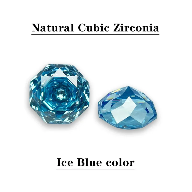 Z-L-Natural Cubic Zirconia wholesale Special Rose Cut Combination link Charm Beads Extremely Shiny No Certificat
