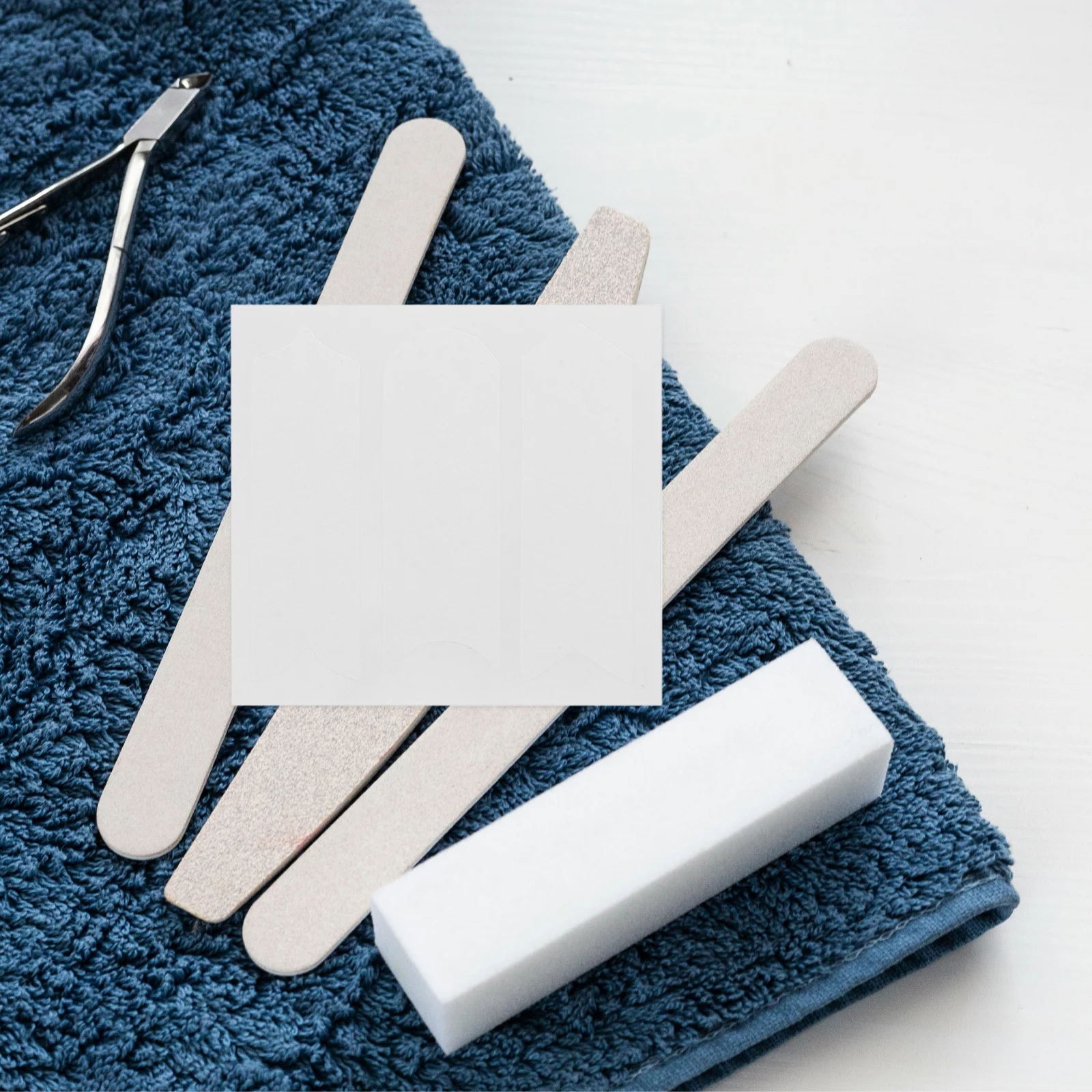 

64Pcs French Manicure Nail Stickers Self-Adhesive Nail Art Strips DIY French Tip Guide Stencil Tools Decorative Set