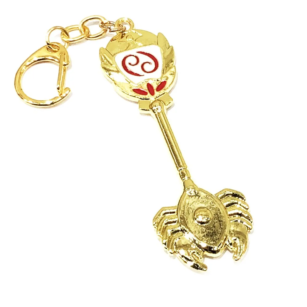 أنيمي إلزا لوسي مفاتيح المعلقات زودياك ستار الروح الساحر استدعاء مجوهرات Keychian Keyrings هدية