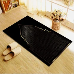 Muslim Prayer Rugs Floor Mats Carpet for Living Room Doormat Plush Non-slip Chair Mat Bathroom Carpet