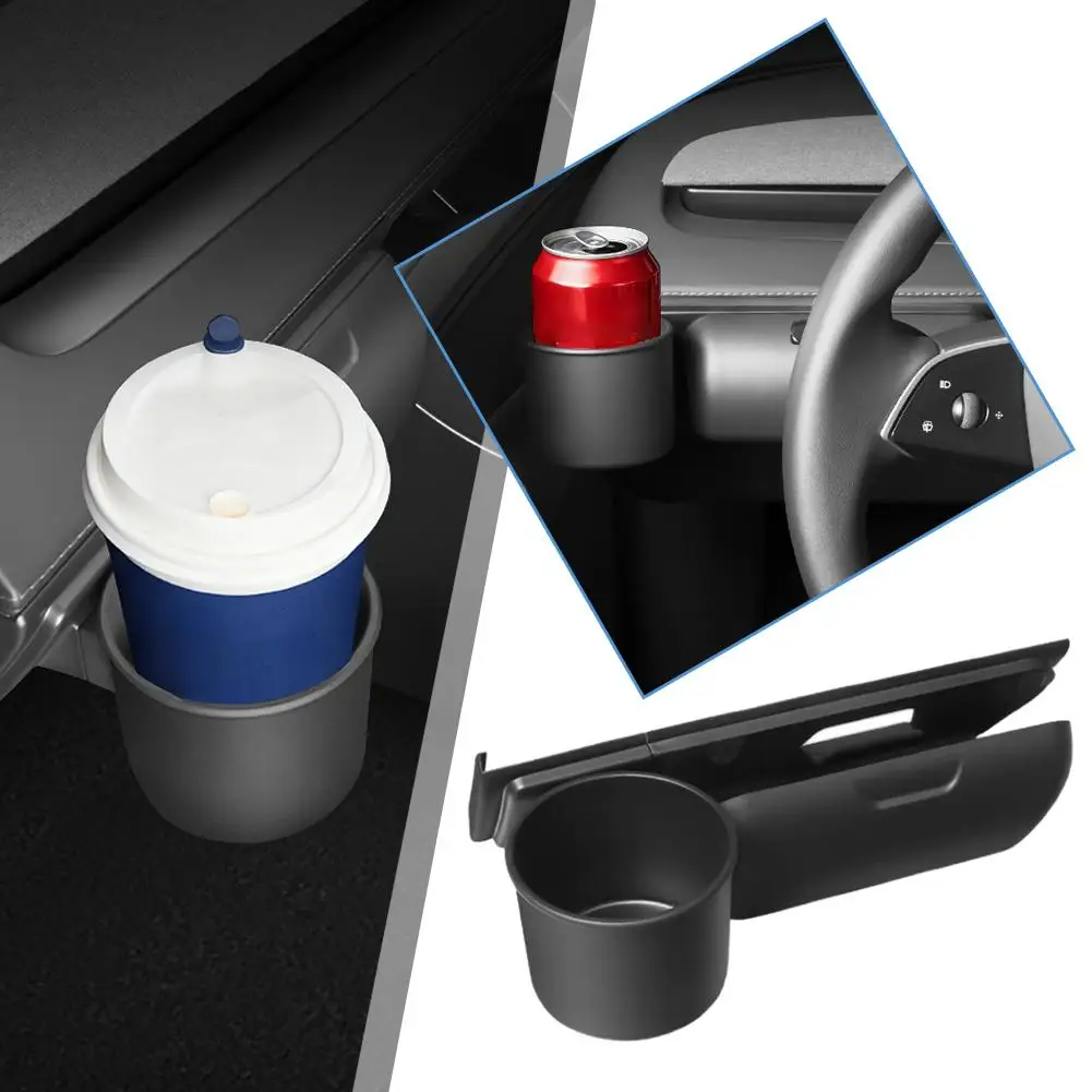 

Car Dashboard Storage Box For Tesla Model Y/YL Waterproof Anti-slip Water Cup Bracket Central Control Storage Box Car Suppl X1S5