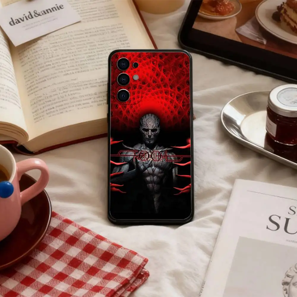 C-Cool B-Band T-Tool S-Schism Phone Case For Samsung S 25,24,23,22,30,21,10,9,Ultra,Plus,Lite,FE,4,5 G Soft Black Case