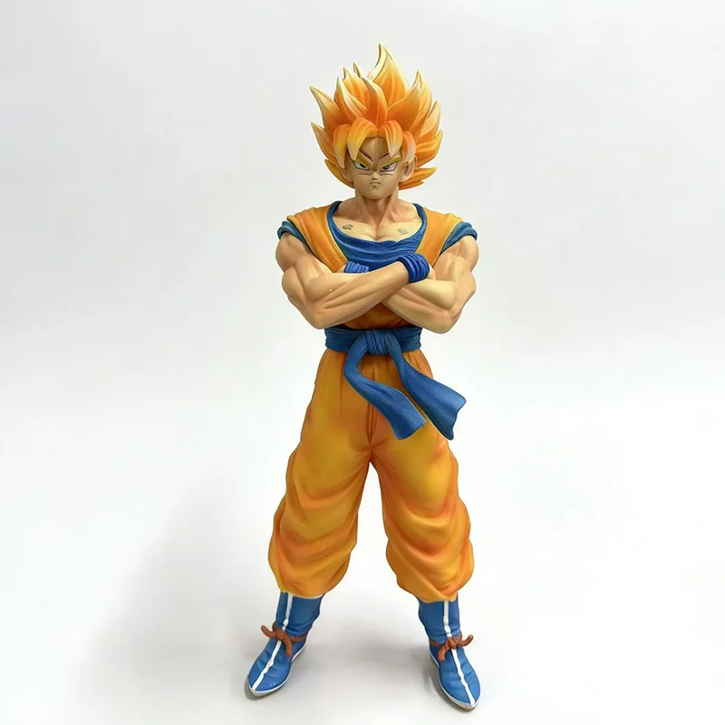 Figuras de acción de Dragon Ball Z Ginyu Goku, 30cm, Super Saiyan Son Goku, colección de estatuas de Pvc, modelo de juguetes, regalos