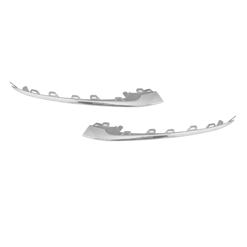 2228857800   المصد الأمامي للسيارة الجانب الأيمن كروم قطاع اكسسوارات أطقم لمرسيدس بنز W222 S Class 2018 2019 2020