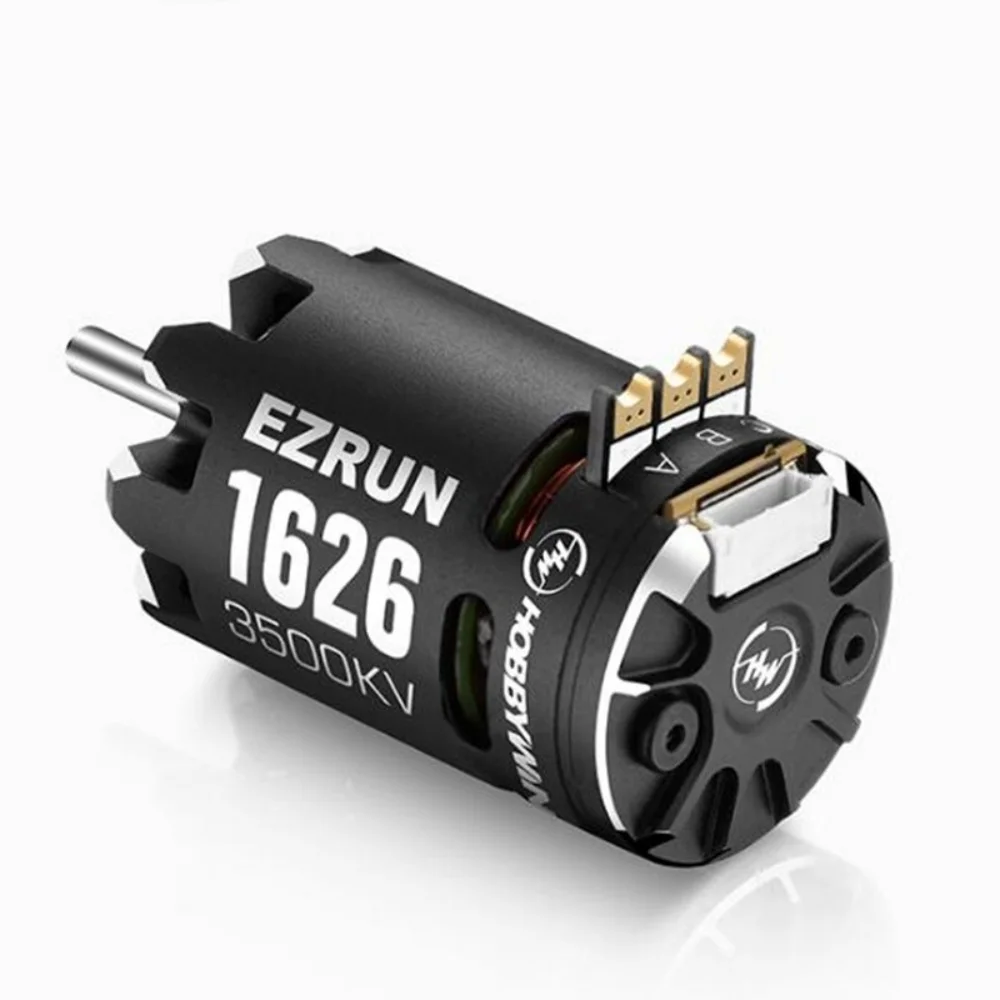 FATJAY Hobbywing EzRun 1626 SD センサー付きブラシレスモーター 3500KV 4000KV 5000KV 6500KV 1/28 ミニカー用