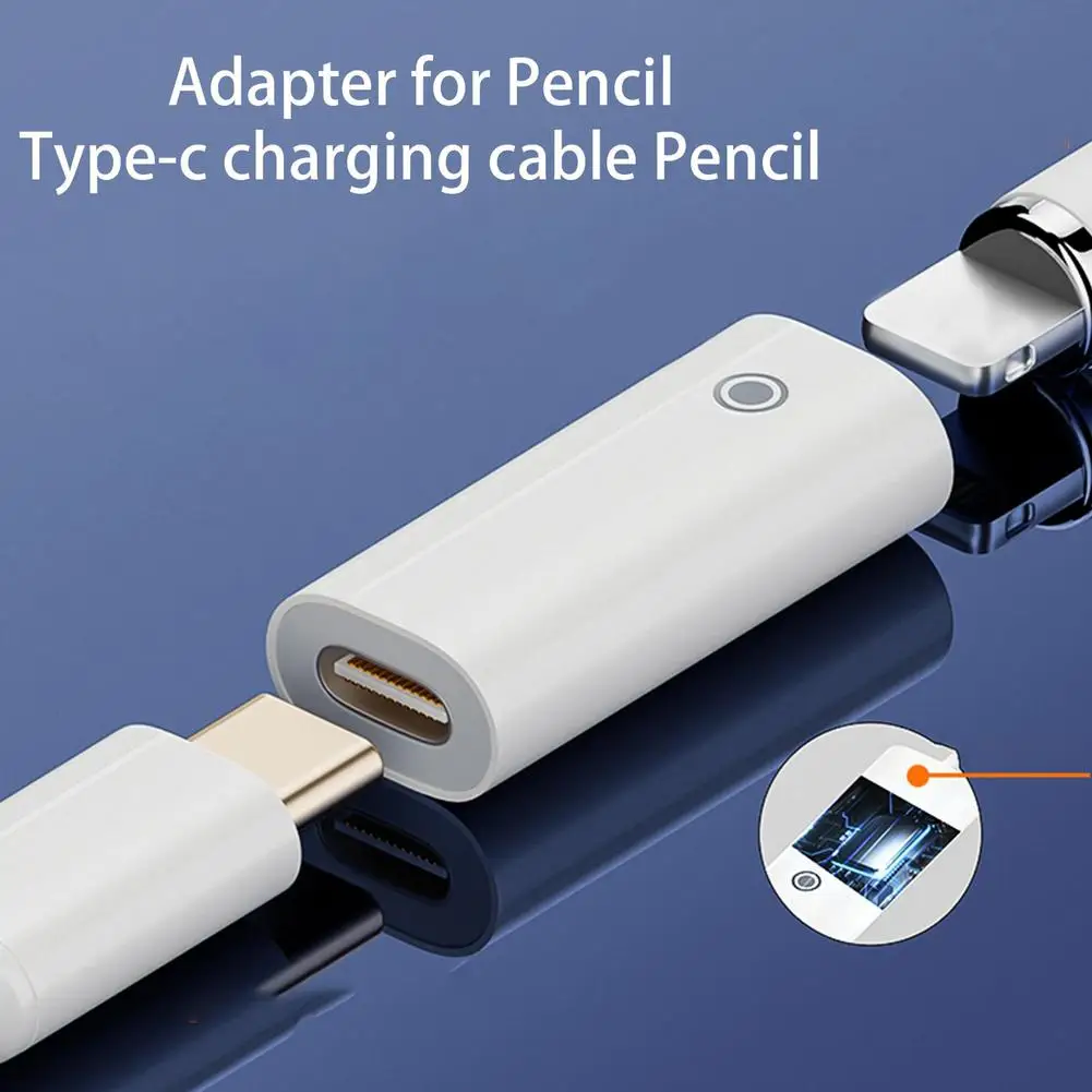 Type-C Mini Adapter Draagbare Usb C Compatibel Voor Ios Converter Conversiekop Voor Stylus Potlood Type C Naar Ios Potlood Adapter