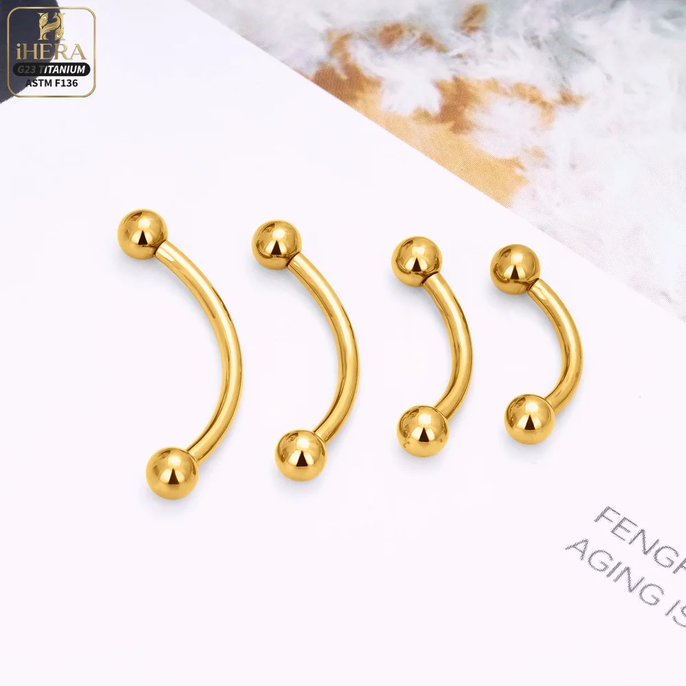 1/5PC G23 Titanium Nose Rings Piercings Lip Eyebrow Ear Septum Helix Cartilage Septum Body Jewelry Piercing Labret Nariz C Rod