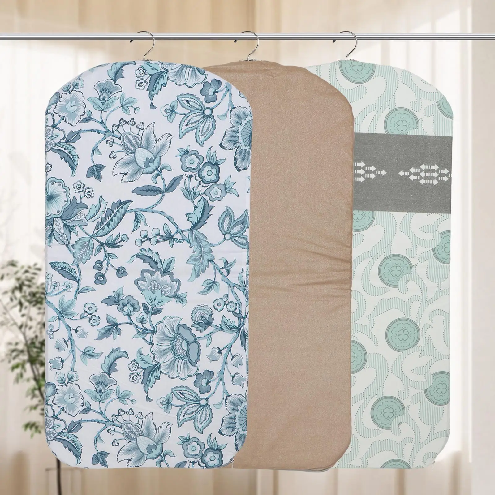 Hanging Ironing Board for Clothes Water Resistant Steamer Pad Ironing Mat Pad for Travel Household Apartment Dorm Sewing Room