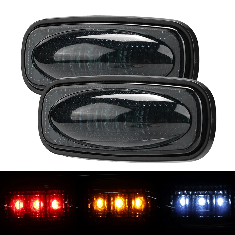 1.5 (W) Car Exterior Light 12V 3-LED Truck Side Lamp Side Marker Indicators Light Fit for   3500 03-09 Car Light