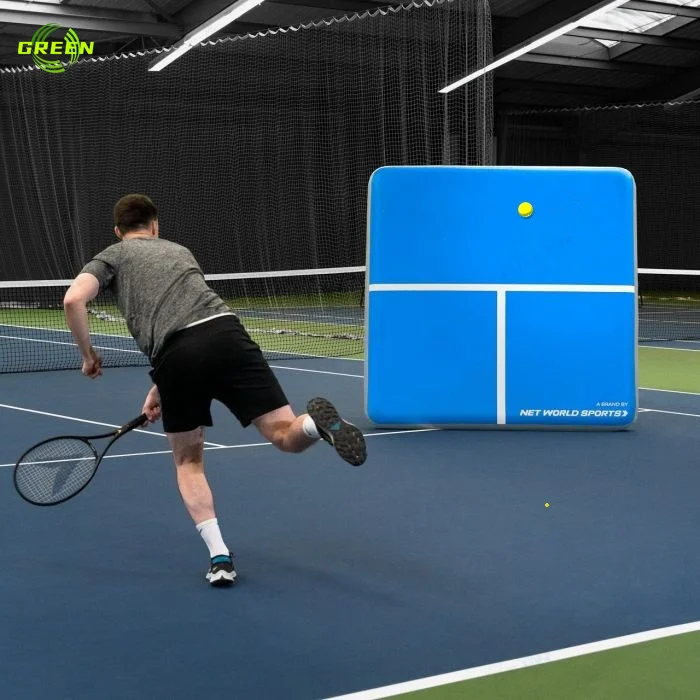 

4x2x0.2m Inflatable Tennis Practice Backboard Tennis Hitting Wall For Training