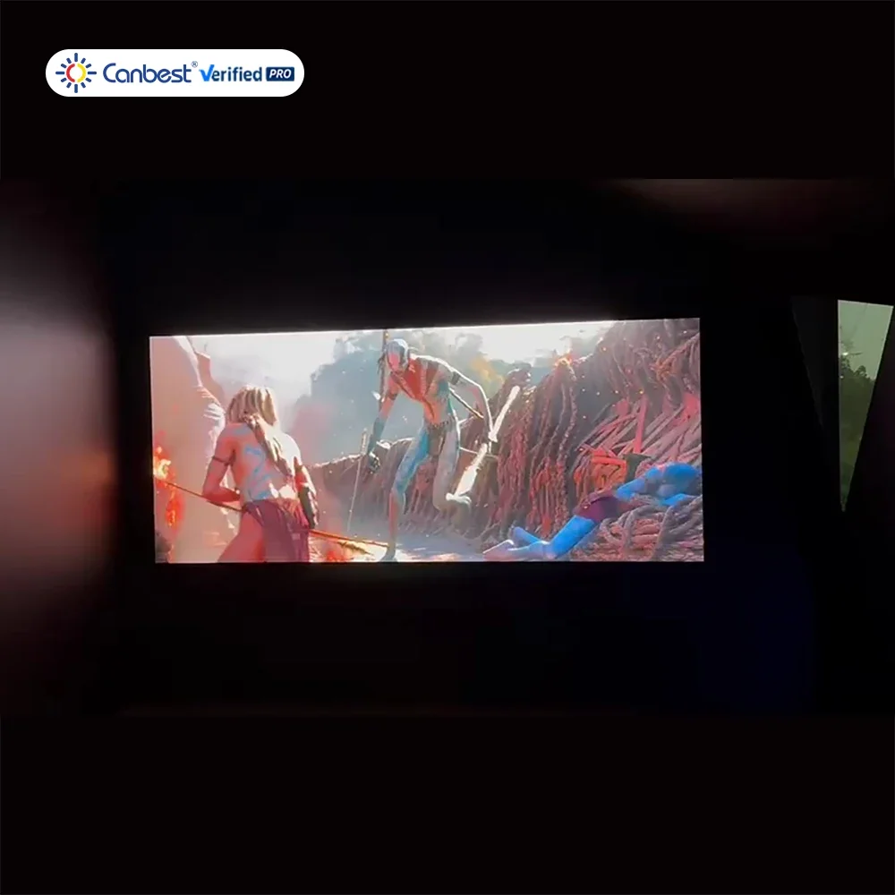 P1.2 1.2mm 640X1920mm Wall Mounted GOB LED Poster Video Wall 5 Sets Modular Indoor LED Display for UAE Trade Show Booth