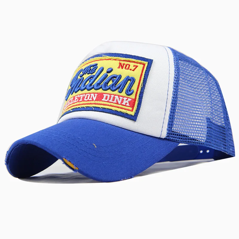 Fashion Letter Embroidery Baseball Cap For Men Women Summer Breathable Mesh Snapback Hat Unisex Hip Hop Trucker Bone Gorras image 4