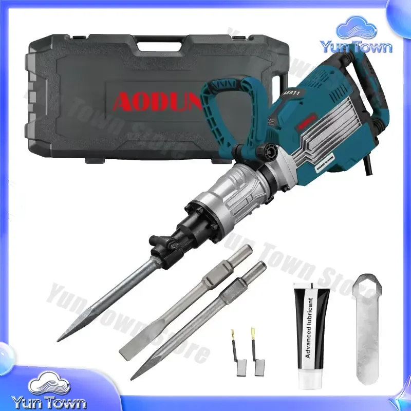 for Industrial Electric Jack Hammer for Demolition Drill for Concrete Breaking Tool for Power Drill for Heavy Duty Hammer