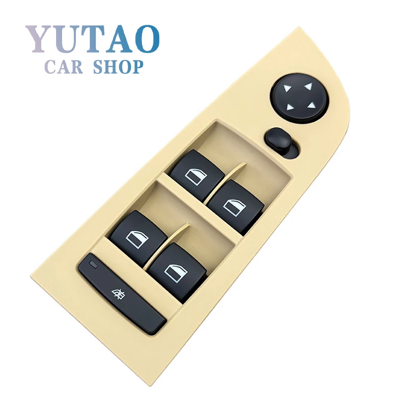 

61319217331 61319217329 61319217330 For BMW 3 Series E90 E91 316d 318d 320d 325d 328i 330d 335i Beige Window Lift Switch Button