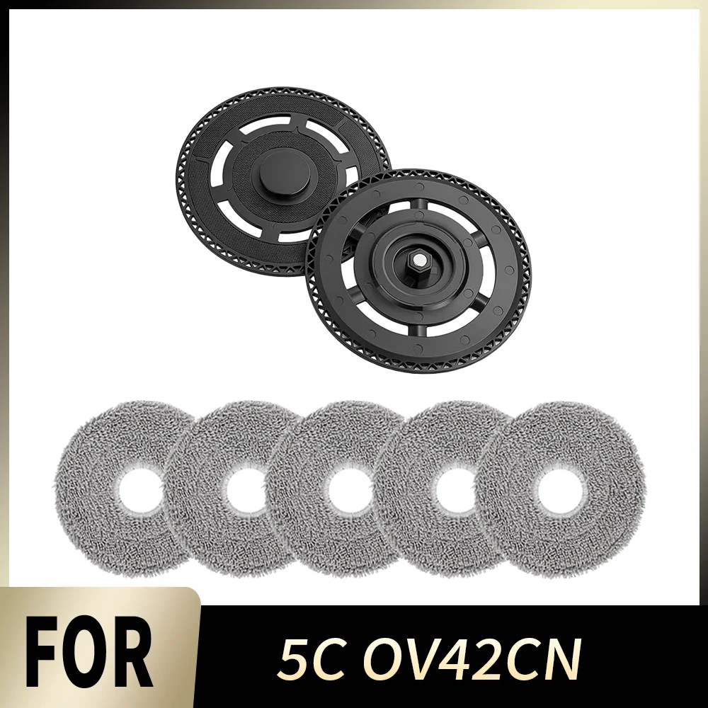 Mop Bracket Mop Cloth For Xiaomi Robot Vacuum Mop 5C OV42CN Mop Module Holder Mop Pads Robot Vacuum Cleaner Parts Accessories