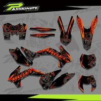 Juego completo de pegatinas, kits de calcomanías gráficas para KTM EXC EXCF XCW 2014- 2016 125-200 250 300 350 450-500 SX SXF 2013-2015