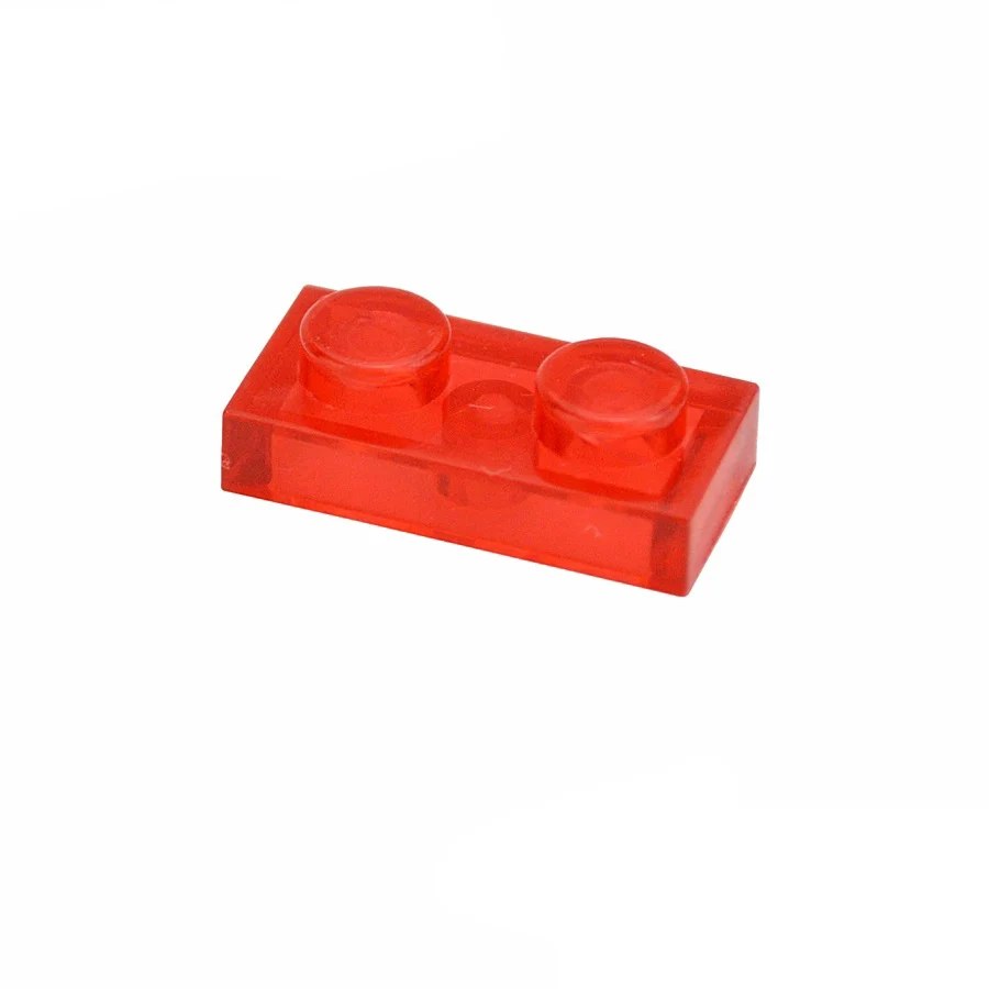 1x2 Punkte 100PCS Farbe Pädagogisches Kreative kompatibel 3023 Größe MOC Bausteine Dünne Zahlen Ziegel Spielzeug für Kinder