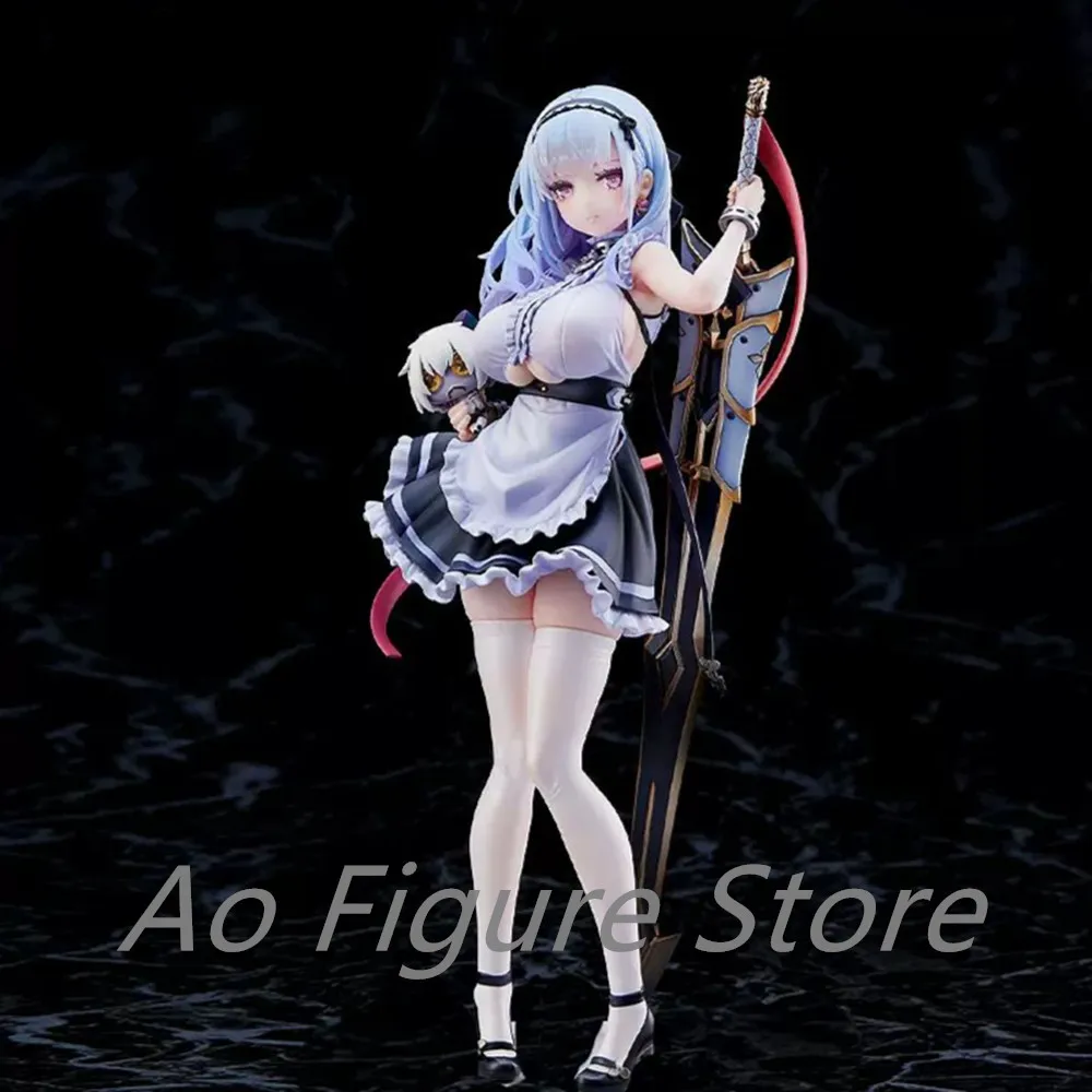 Azur Lane Figura Anime, Dido Armadura Pesada, Ver Amassar Estatueta Menina, PVC Game Action Model, Coleção Decoração Estátua, Brinquedo Boneca Presente, 22cm