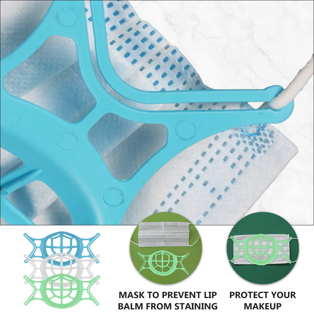 6 Pcs Mask Makeup Protection Comfort Inner Frame Breathable Bracket Support Face