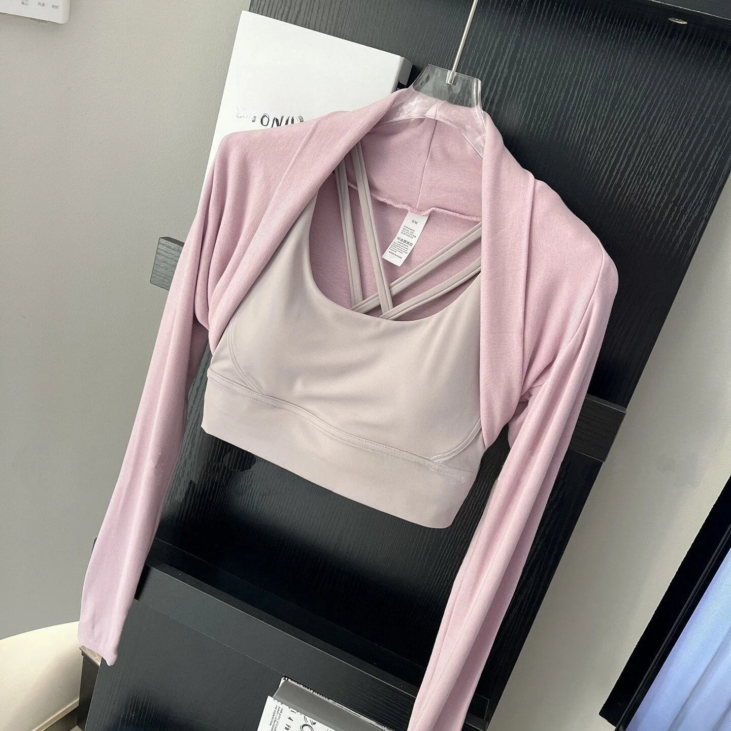 Unique Short Open Cardigan Shoulder Angle Modale Fabric Covers Side Breast Wings Slimming Fashionable Casual Breathable Women...