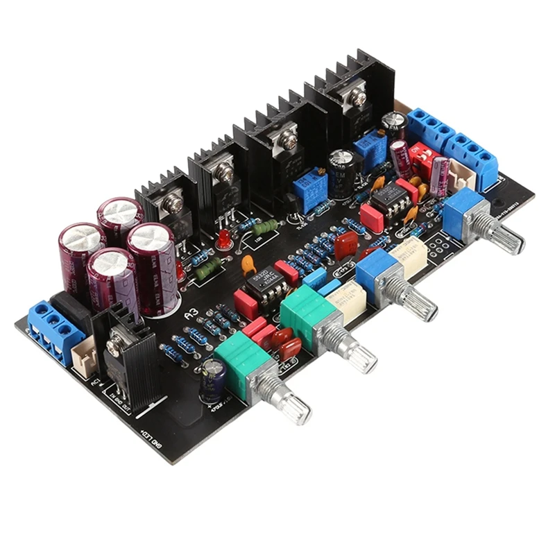 Classe A Hifi Preamp Tone componenti della scheda di controllo scheda tono A3 4 manopole scheda tono modulo di rimozione del suono digitale facile