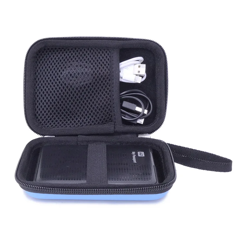 PU Leather Hard Shell Carrying Case Bag for U Disk, SD Card, USB Flash Drives Bank USB key,Bank USB key