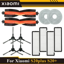 For Xiaomi Robot Vacuum S20plus / S20+ S10 Plus / B108GL / B105 / B108CN B113CN Parts Accessories Filter Main Side Brush Mop