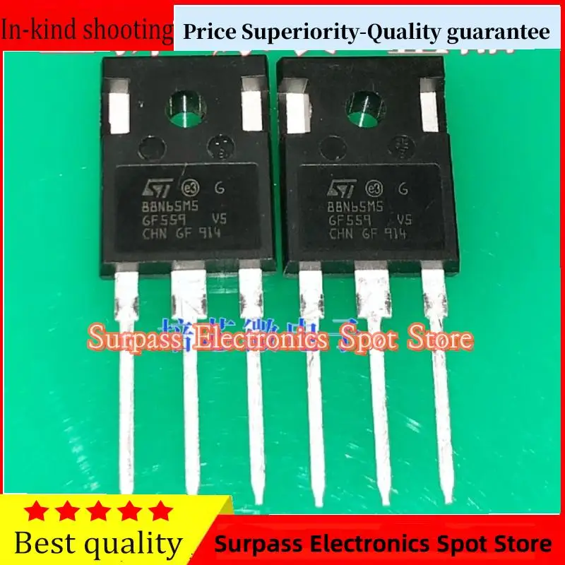 

10PCS-100PCS W88N65M5 88N65M5 TO-247 650V/88A Price Superiority-Quality guarantee