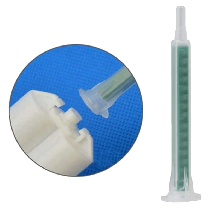 40 Piece Epoxy Mixing Nozzle Electrostatic Mixing Nozzle Cartridge Tip 50Ml/1.7Oz (1:1/1:2 Ratio) 16 Elements