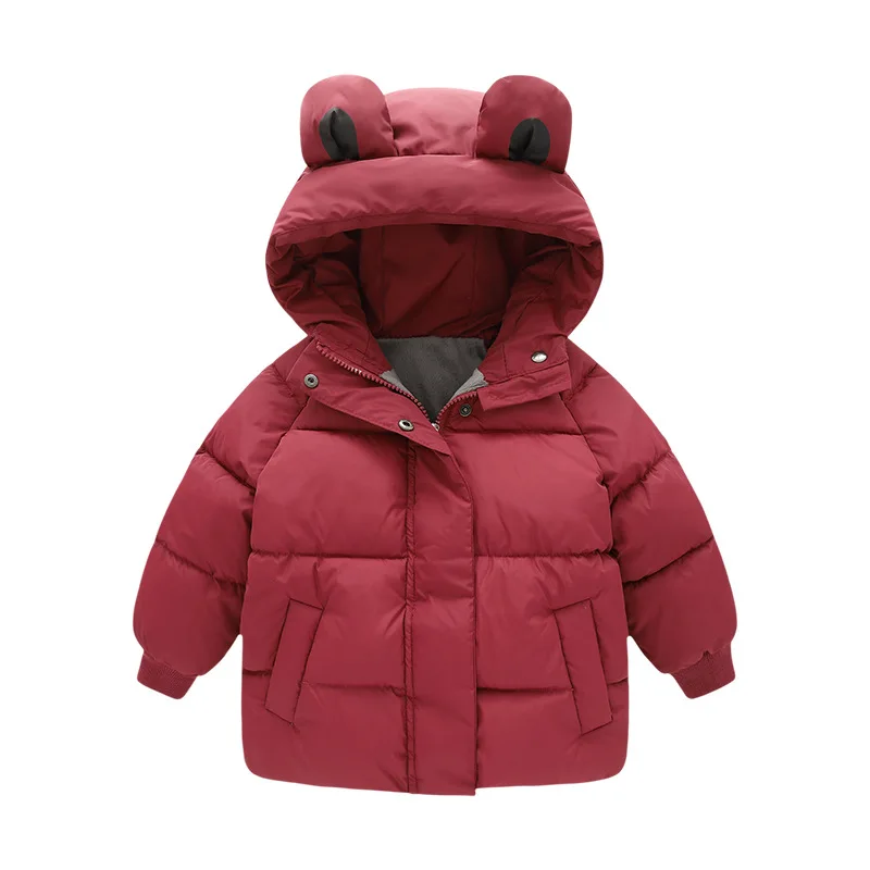 Children Down Jackets Winter Warm Girls'Puffer Jacket Coat  Overcoat Kids' Down Jacket Boys' Thickened Windbreaker Oute