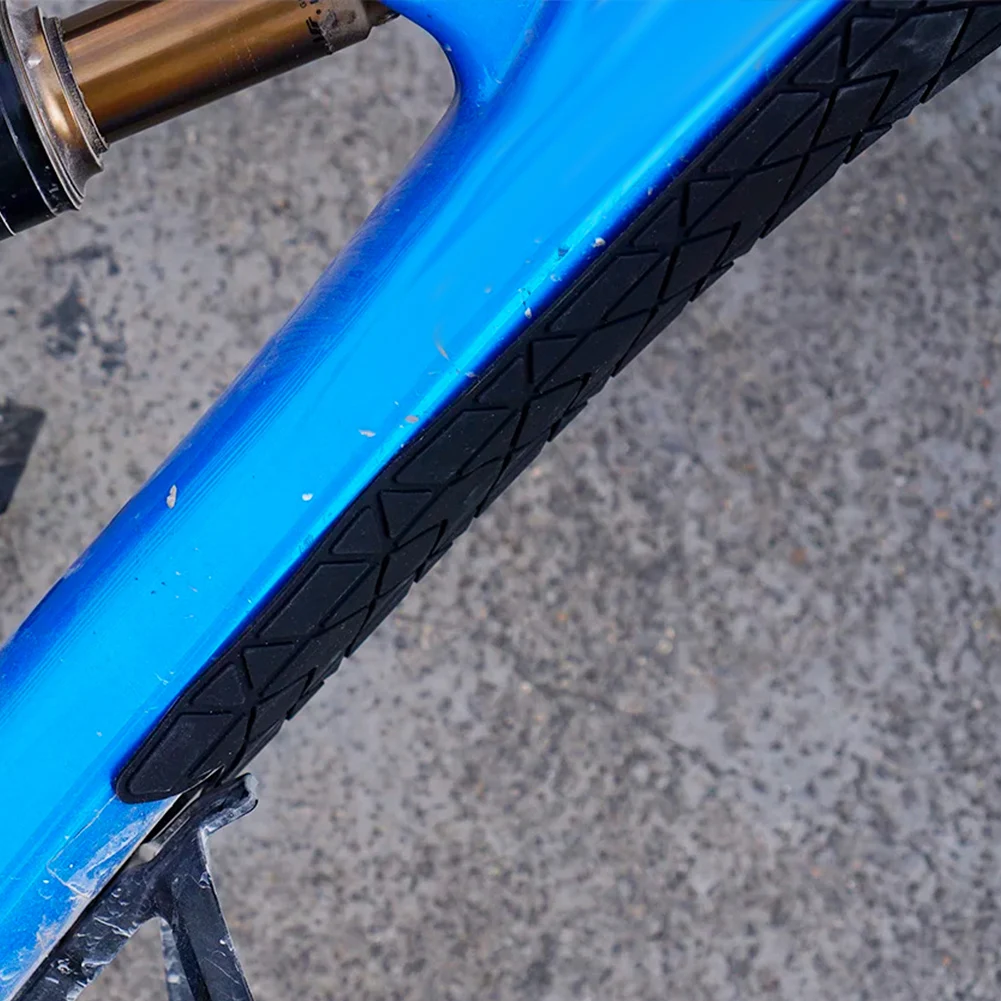 

Silicone Bicycle Frame Protection Sticker Bicycle Paint Protection Sticker Bike Down Tube Frame Protector for Road Mountain Bike
