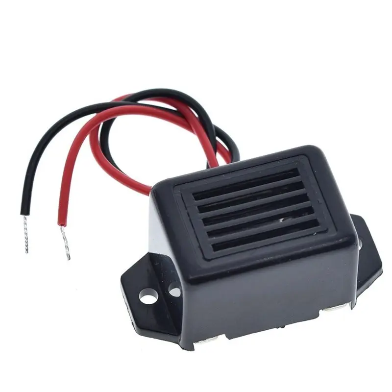【RECOMENDAR】Security Alert Sound System-DC 12V Mini Electronic Buzzer 85Db-Constant Tone For Safety Applications