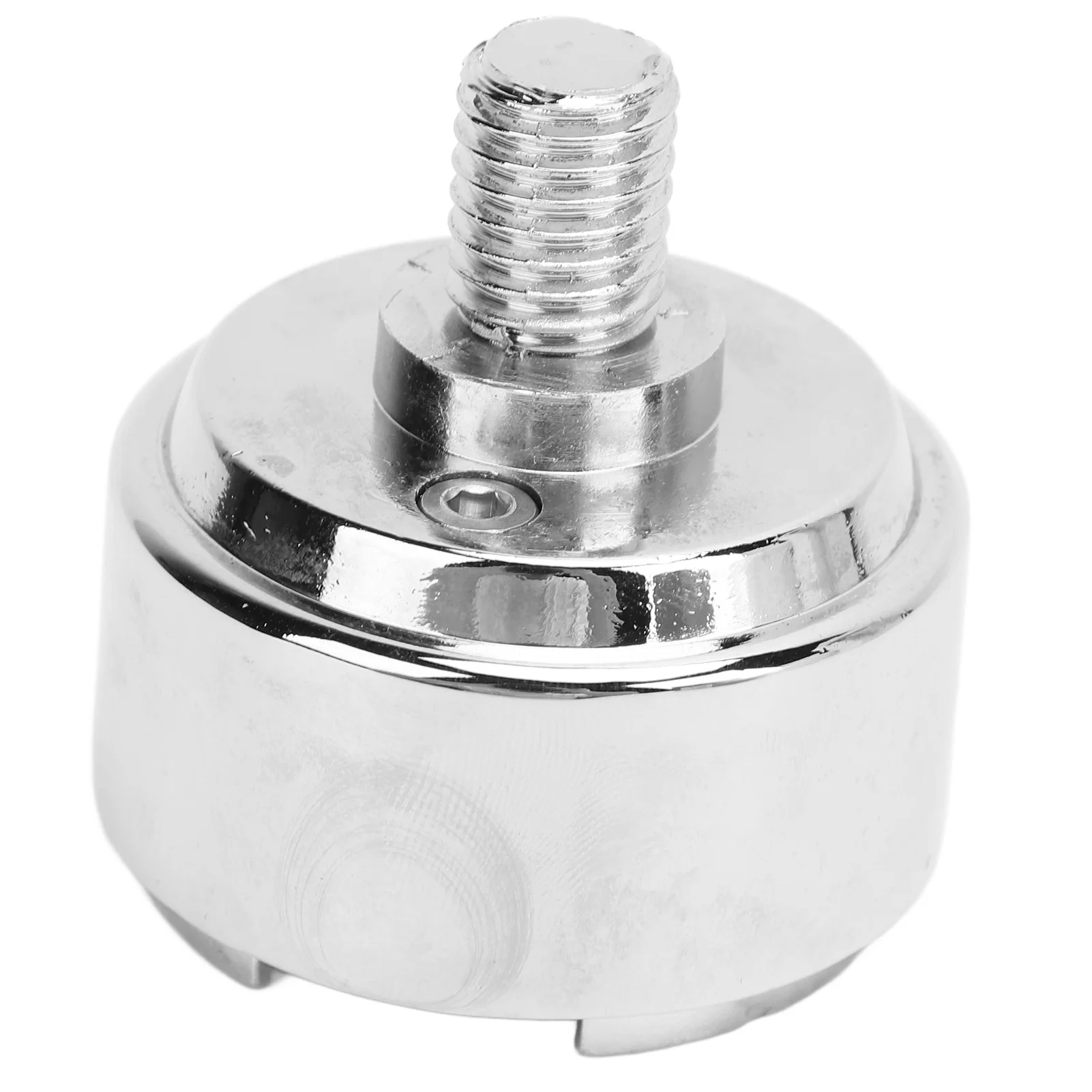 

Shift Knob Mounting Adapter 70589 1/2in‑13 Thread Chrome Replacement for Eaton Fuller Shifter 13 15 18 10 Speed Transmission