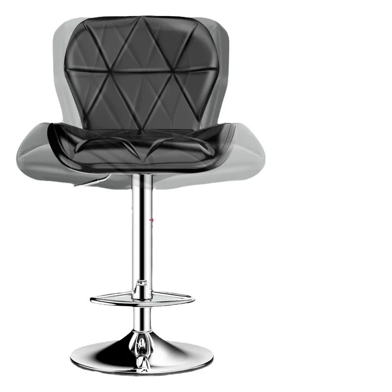AOLIVIYA Bar Chair Lifting Chair Modern Simple Home Revolving Bar Chair High Stool Front Desk Cashier Backrest Stool