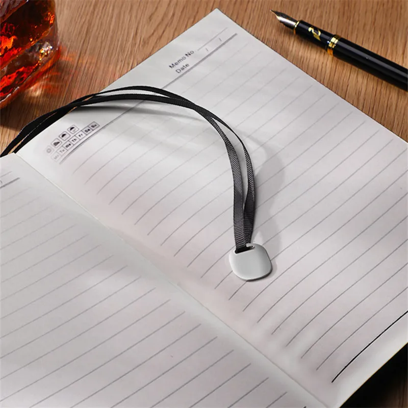 Business Notebook Office Notepad Gifts Box Metal Pendant Bookmark 100 Sheets 80GSM Premium Paper Work Planner School Stationery