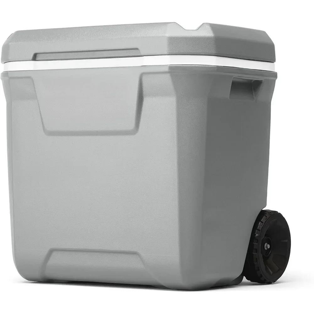 

316 Series Insulated Portable Cooler with Heavy Duty Wheels, Leak-Proof Wheeled Cooler with 100+ Can Capacity, Freight free