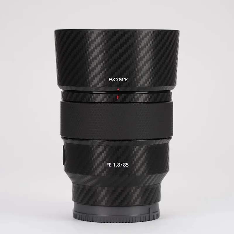 Película protectora antiarañazos para Sony FE 85mm F1.8, película protectora para lente de cámara, más colores