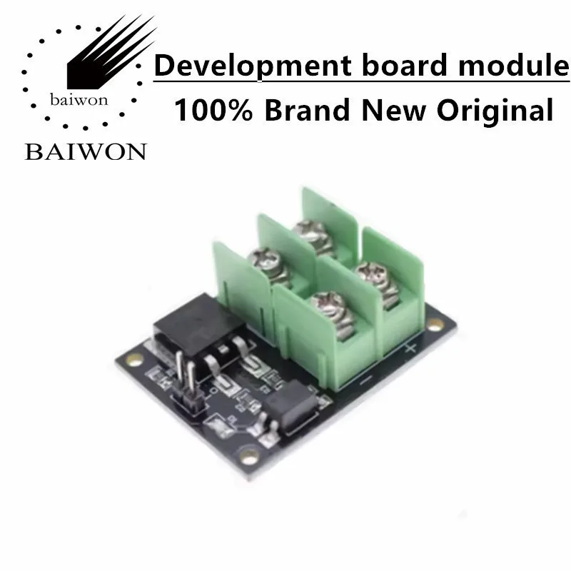 3V 5V Low Control High Voltage 12V 24V 36V switch Mosfet Module for Arduino Connect IO MCU PWM Control Motor Speed 22A