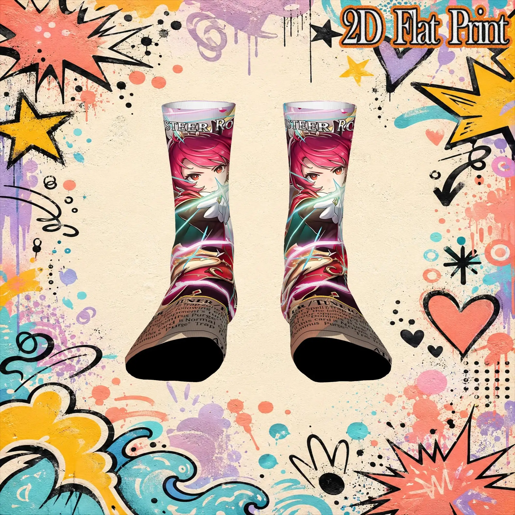Sport YU GI OH Card Meme Crazy Running Men's compression Socks Unisex items Crew Sock Cycling socks