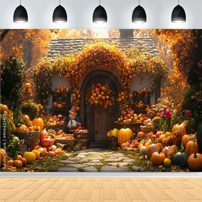 Fairy Tale Mystic Medieval Castle Photography Backdrops Props Landscape Witch Magical Book Fantassy World Forest Background MA08