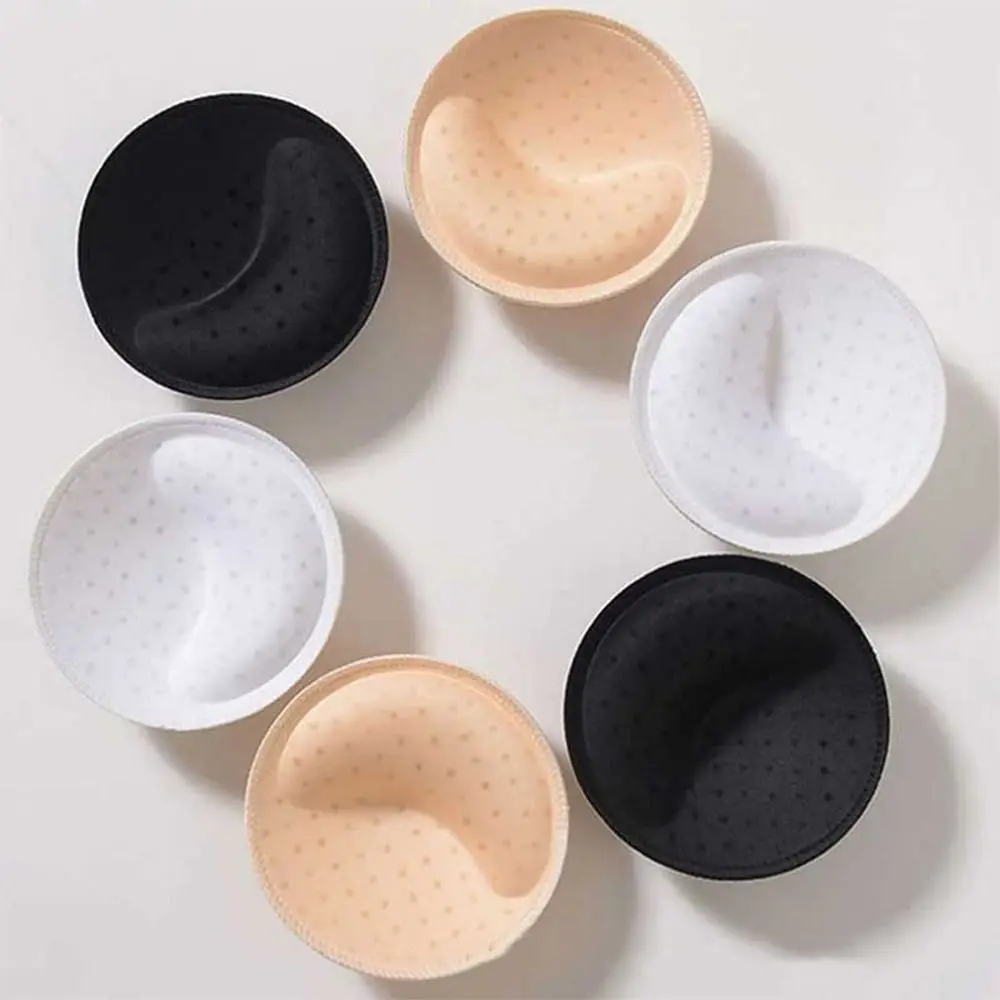 

2Pairs Swimsuit Bikini Intimates Accessories Sponge Foam Insert Pad Breast Bras Chest Cup Bra Pads