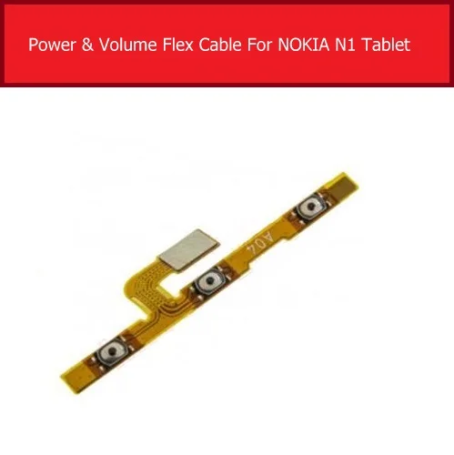 

Power & Volume Flex Cable For Nokia N1 N1S Tablet side key button Flex Cable replacement repair parts