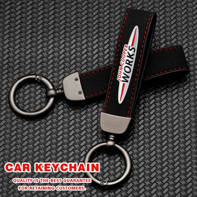 For Mini WORKS Cooper One JCW  - огляд і ціна Leatherwork Logo