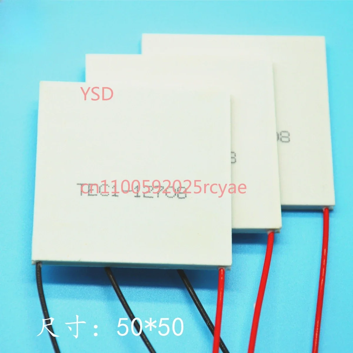 

Refrigeration sheet TEC1-12708, large size (50 * 50mm), high power, high efficiency condensation and energy-saving .