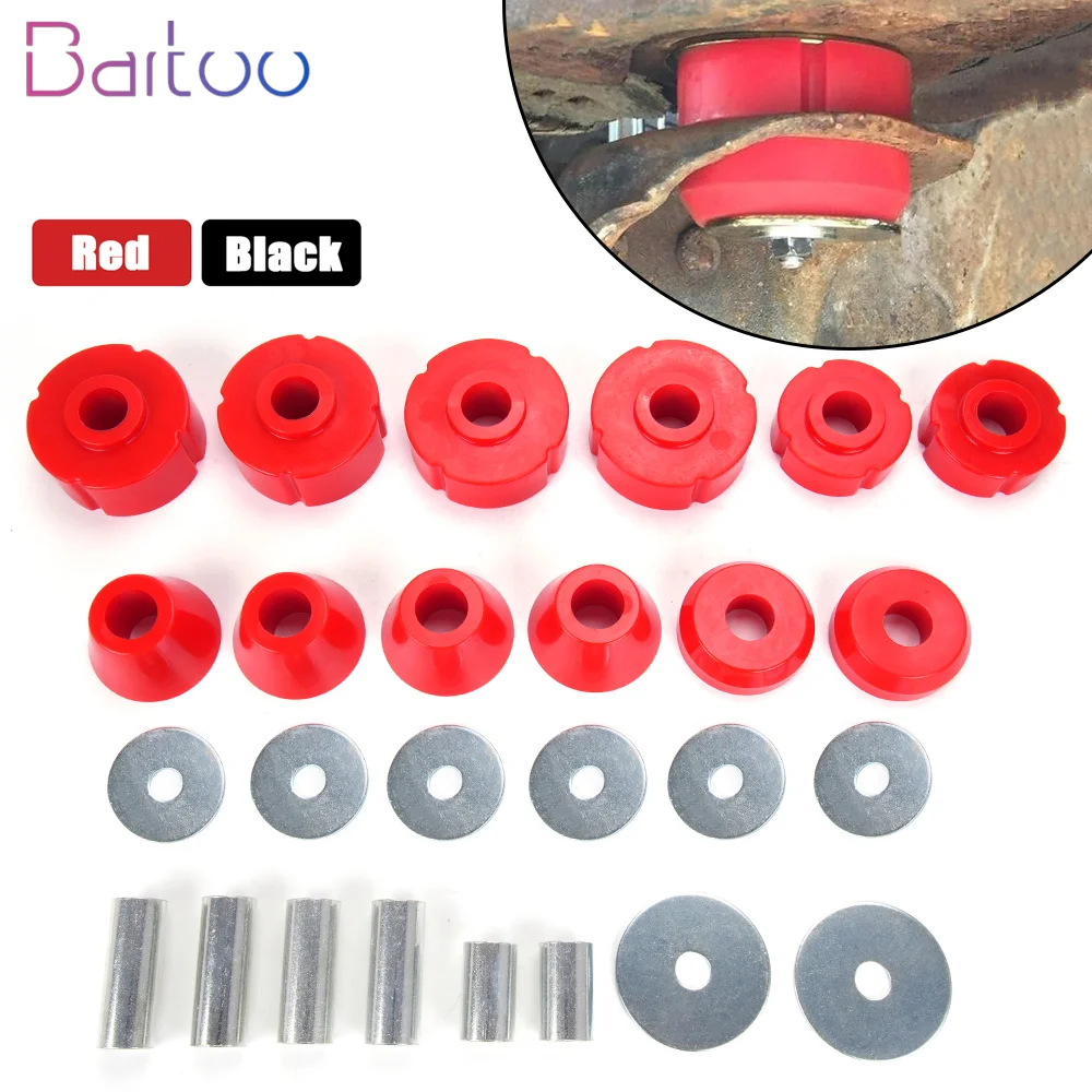 

Cab Body Mount Bushings Kit 7-101 Compatible With 1967-1972 Chevy GMC Regular Cab C10 C15 SFN208