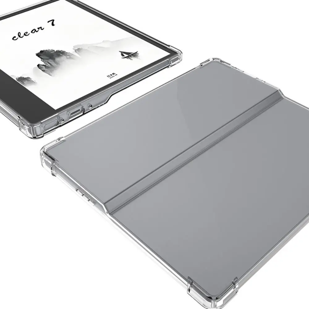 

2024 6-7 inch eReader Case Airbag Corner TPU e-Book Back Cover Shockproof Soft Protective Shell for Hanvon Clear 7/6/6Plus/6Pro